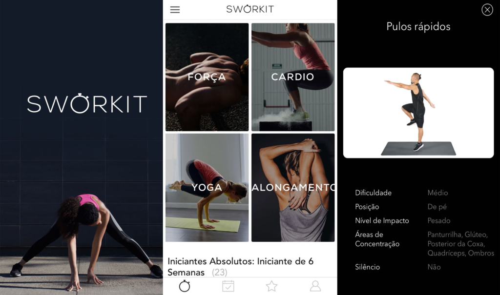 Aplicativos para praticar exercícios