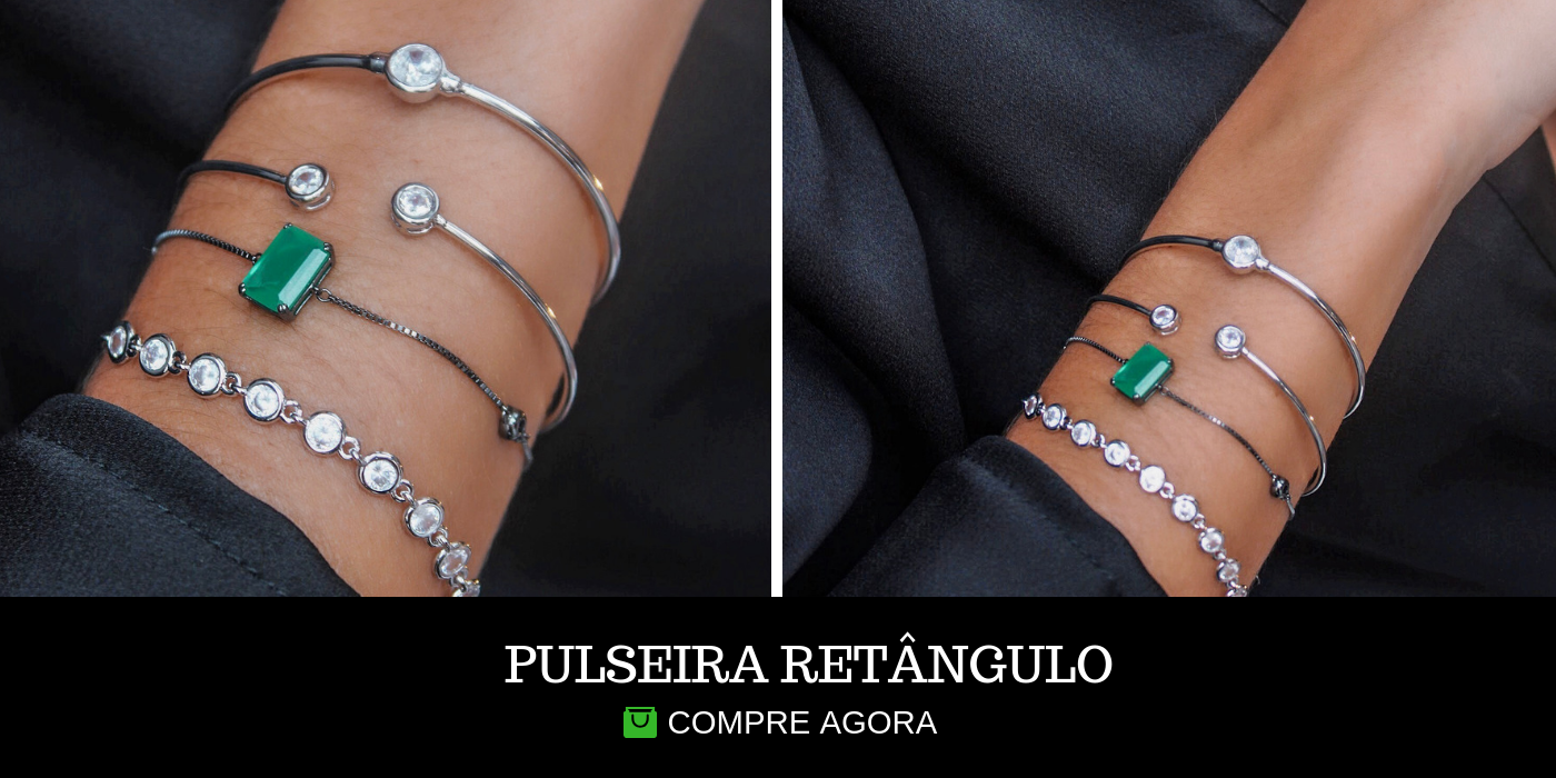 Pulseira esmeralda como usar