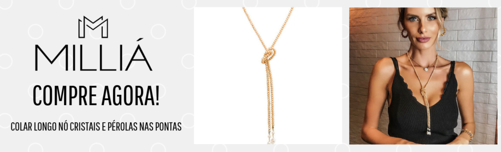 Colar de pérolas Milliá