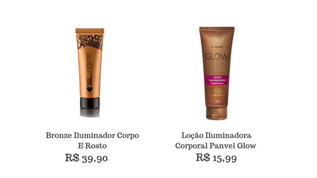 Hidratante Efeito Bronze