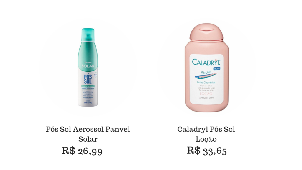 Hidratante pós bronze