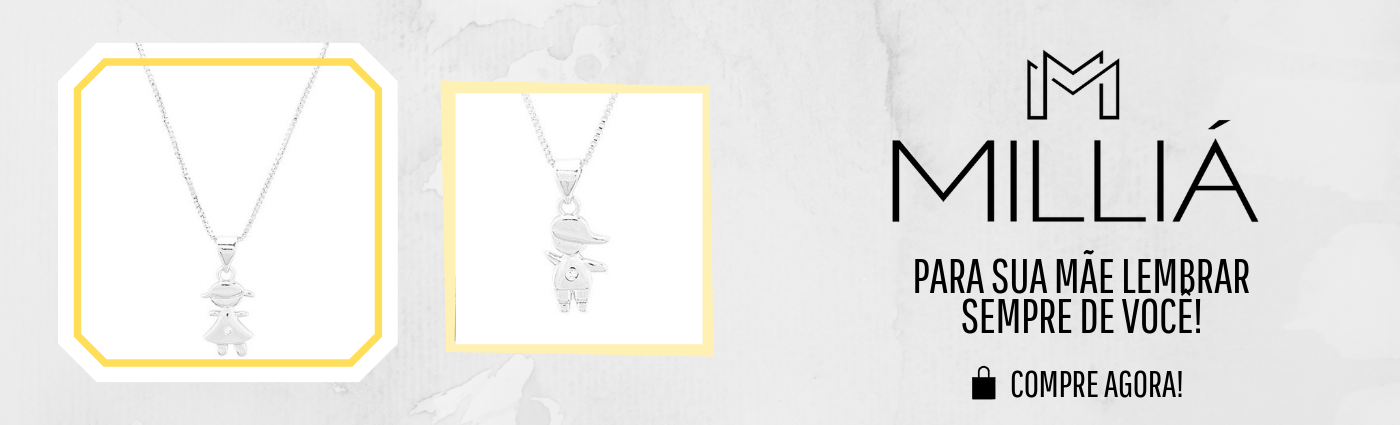 Colar pingent menino (a)