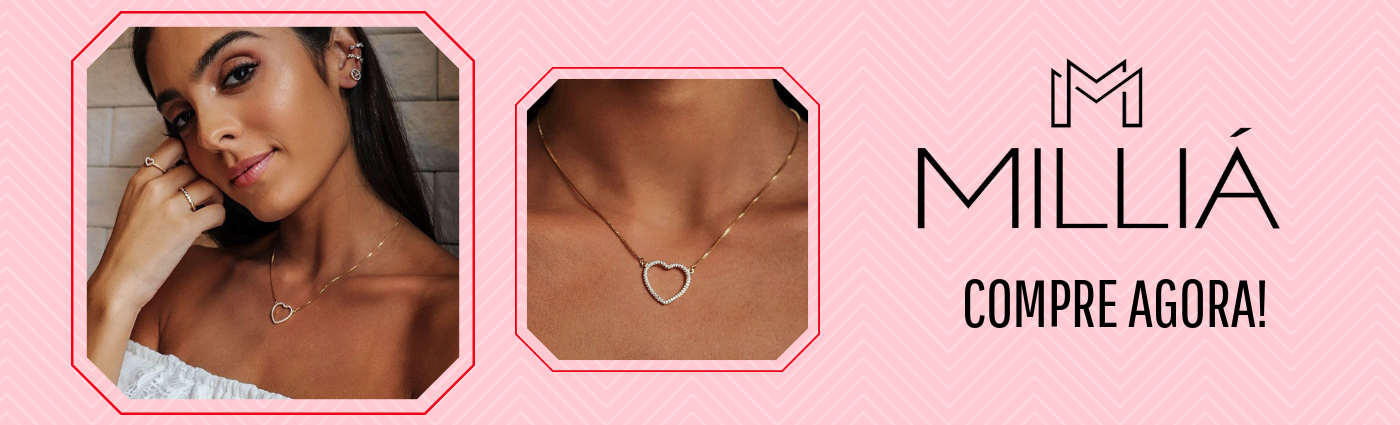 colar coração dia dos namorados