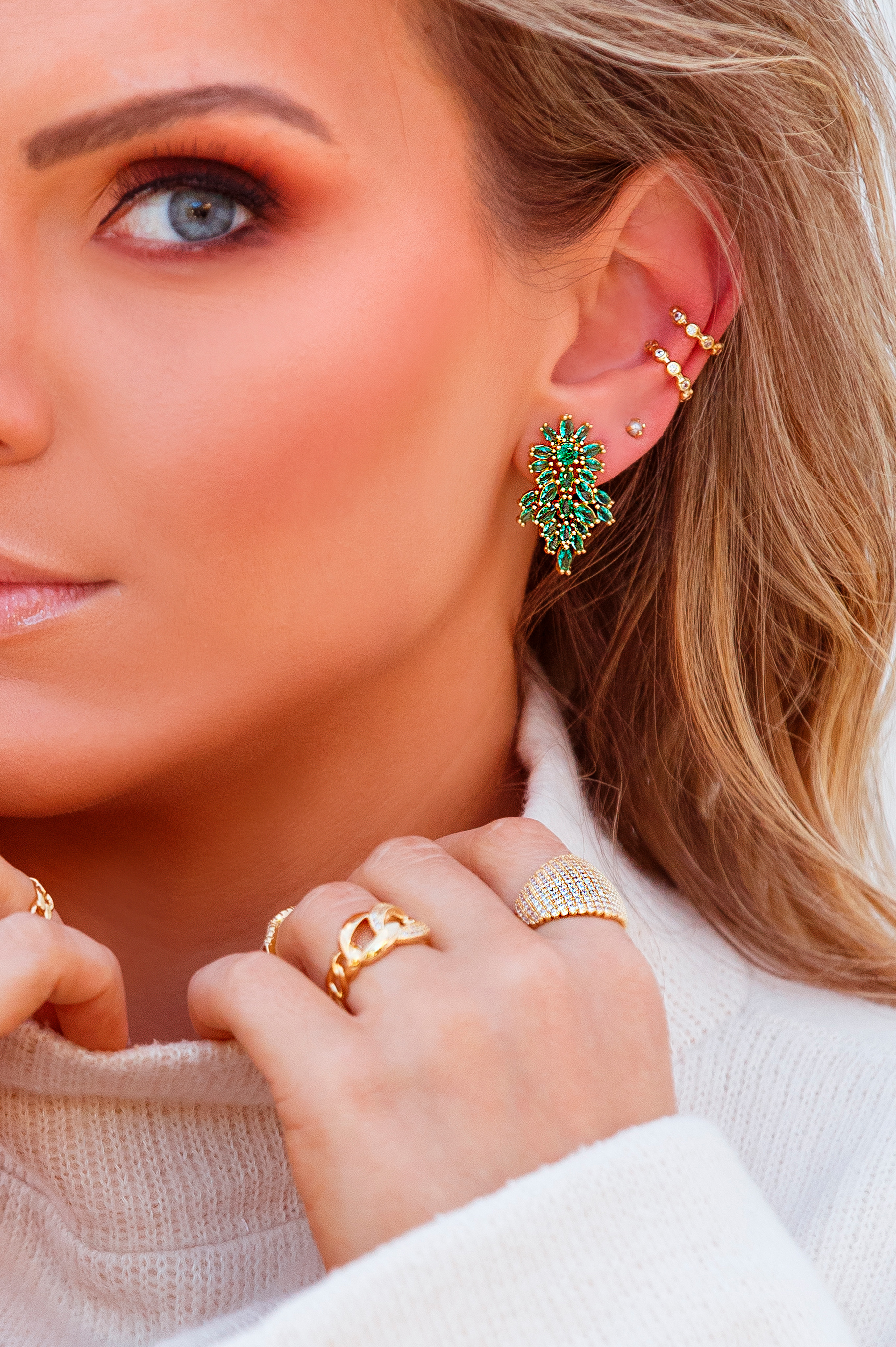 peças chave pedras coloridas