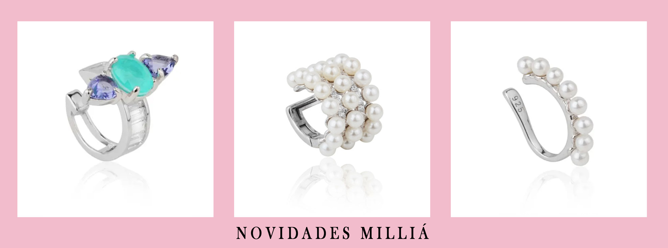 novidades de piercings da Milliá